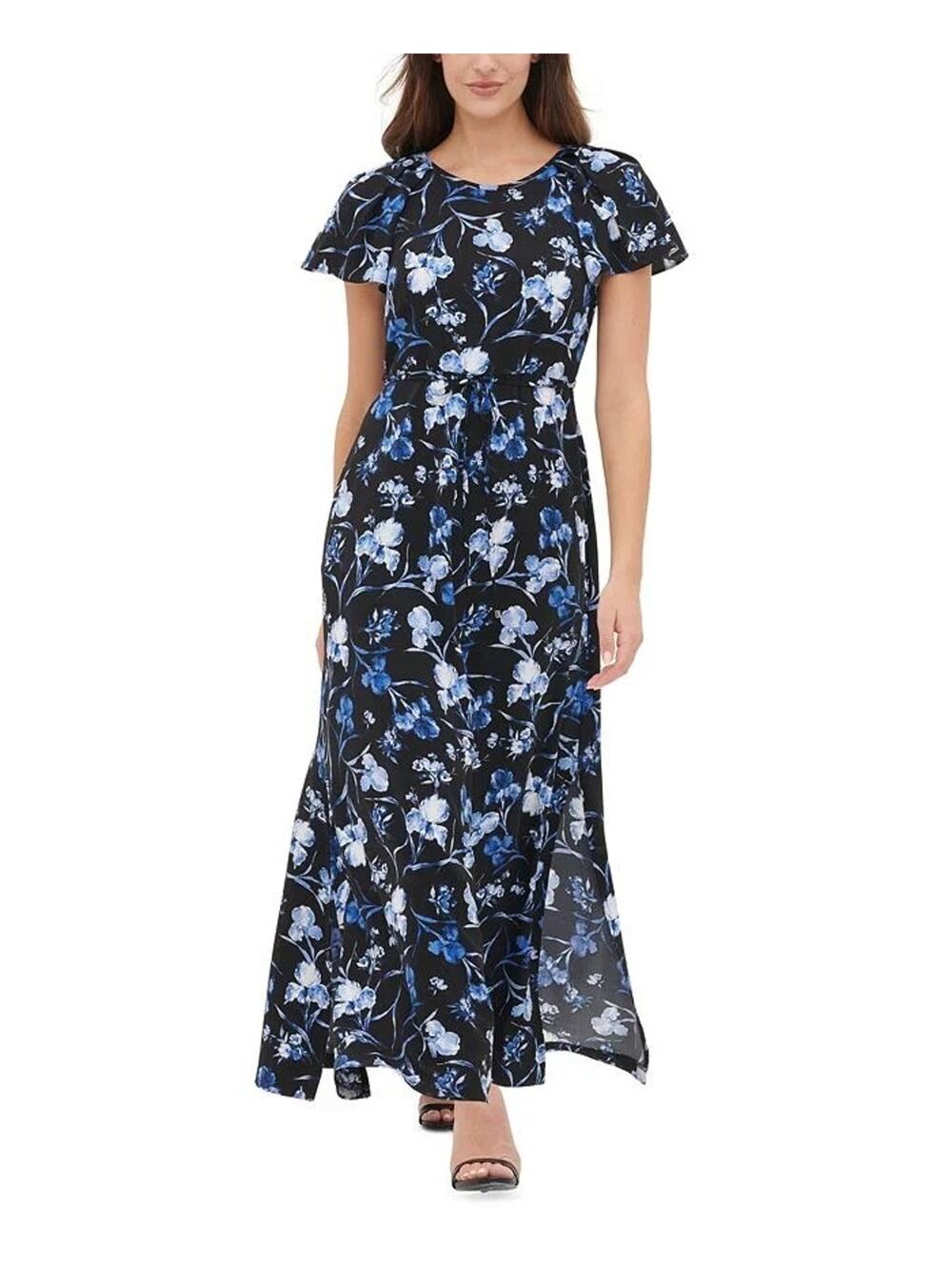 Tommy Hilfiger Floral-Print Maxi Dress SIZE 2